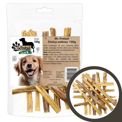 Mr. Pretzel Penisy wołowe  100g