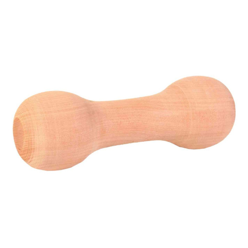 Trixie APORT DREWNIANY zabawka d/psa HANTEL 125g