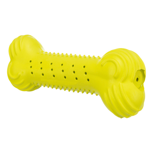 Trixie Szeleszcząca kość guma kauczuk zabawka dla psa 18cm