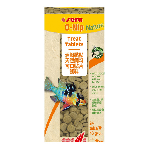 Sera O-Nip Nature 24 tabl. - przysmak