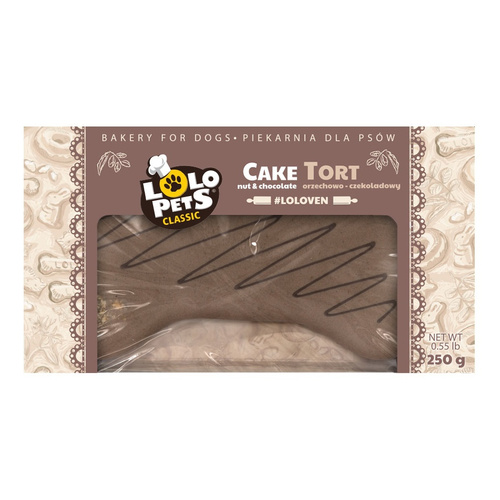 Tort Dla Psa Orzechowo - Czekoladowy