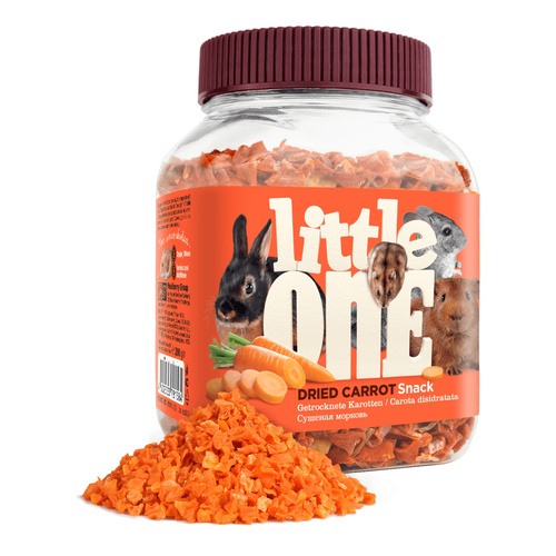 Little One przekąska Suszona marchewka 200g
