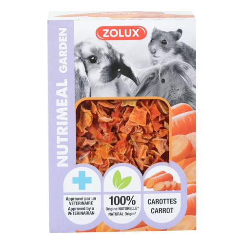 ZOLUX Przysmak naturalny dla gryzoni NUTRIMEAL3 GARDEN marchewka 40 g
