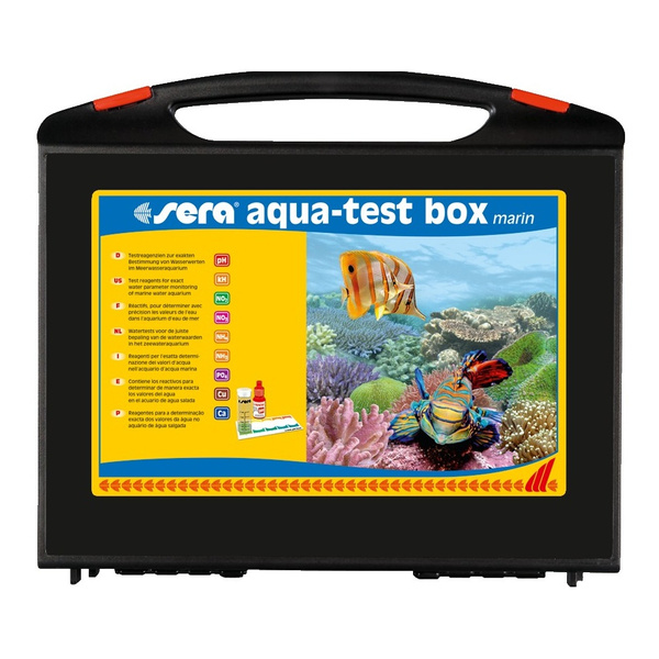 Sera Walizka z testami aqua-test box marin (+ Ca)