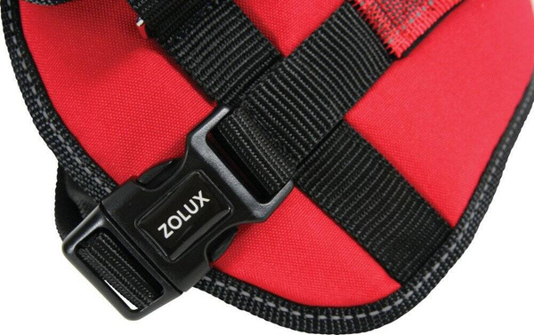 ZOLUX Szelki MOOV COMFORT regulowane S czerwony