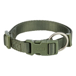 Trixie Premium, obroża, dla psa, oliwkowa zieleń, S: 25-40 cm/15 mm