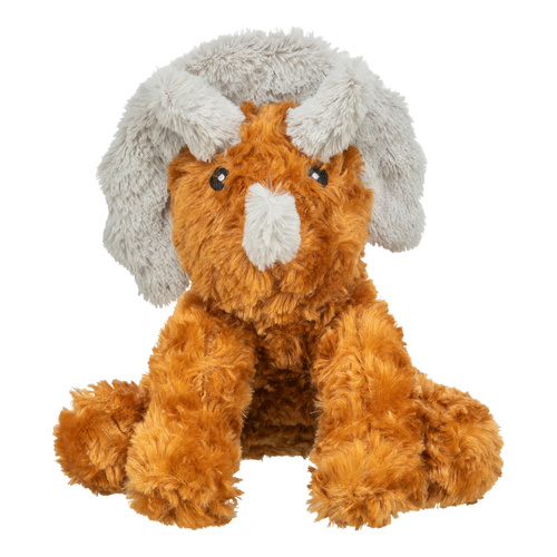 Trixie Triceratops zabawka dla psa plusz 25 cm z dźwiękiem