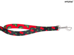 amiplay Smycz BeHappy dla Psa M 150cm Cherry