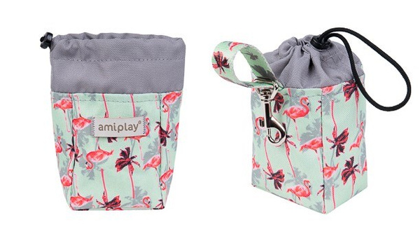 amiplay Torebka na przysmaki BeHappy Flamingo