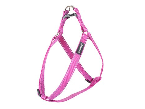 amiplay Szelki regulowane Reflective L 40-75 [c, d]x2cm Rożowy