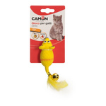 CAMON CAT TOY MYSZ  Z DZWONKIEM I PISZCZAŁKĄ 11cm AG0367