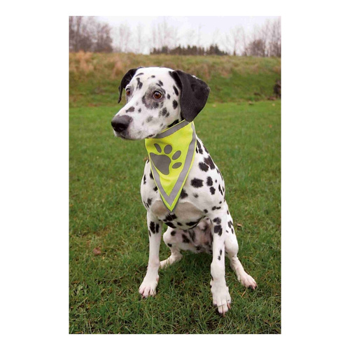 Trixie BANDAMKA ODBLASKOWA dla psa 43-60cm neonowa