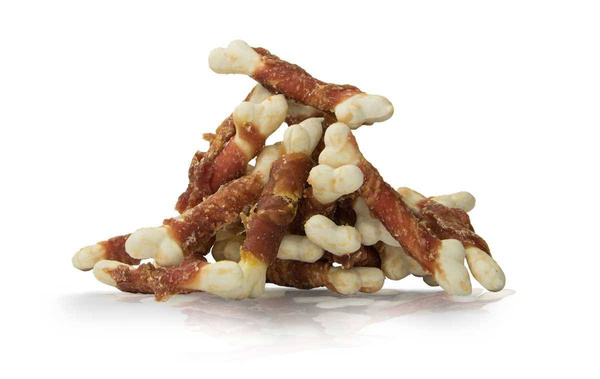 HM gryzak KOSTKI wapienne z mięsem KACZKA 500g