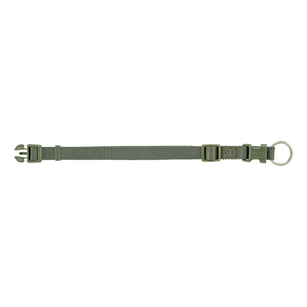 Trixie Premium, obroża, dla psa, oliwkowa zieleń, S: 25-40 cm/15 mm