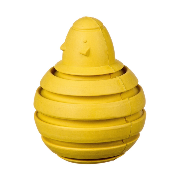 Barry King myszka - bombka na przysmaki, żółta S, 6.5 cm