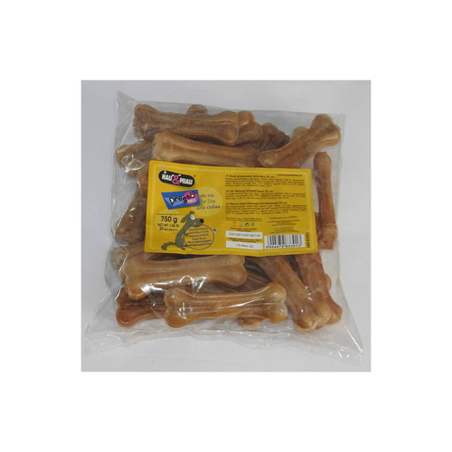 HM przysmak KOŚĆ prasowana NATURALNA 10cm 25szt