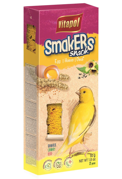 Vitapol SMAKERS DLA KANARKA-JAJECZNY 2szt op.