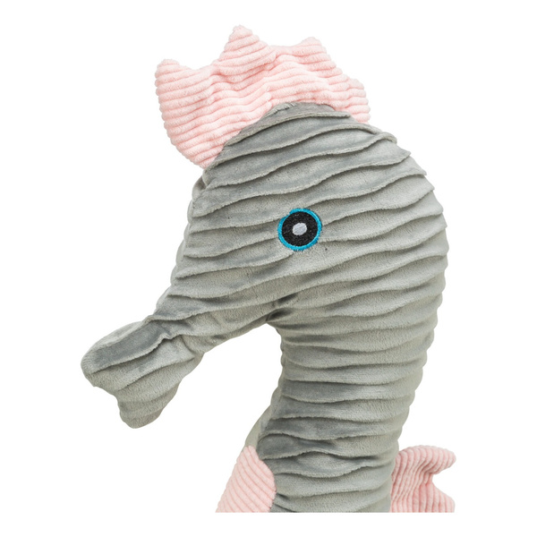 Trixie Konik morski, zabawka, dla psa, plusz, 50 cm, z recyklingu
