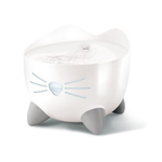 CatIt Pixi Fountain Combo, zestaw poidło Pixi 2,5l + miska, biały, GRATIS opakowanie filtrów CH-7216