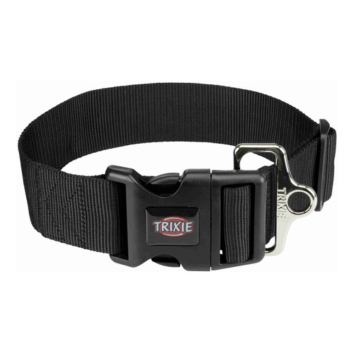 Trixie Obroża Premium XXL, M-L: 40-60 cm/50 mm, czarna