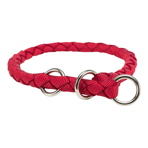 Trixie Obroża zaciskowa Cavo M 39-45cm/12mm czerwona