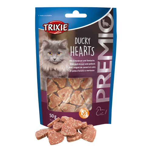 Trixie Premio KACZKA Mintaj Kota BEZ GLUTENU 50g