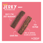 Schesir Jerky przysmak dla psów wołowina BBQ suszona 145 g
