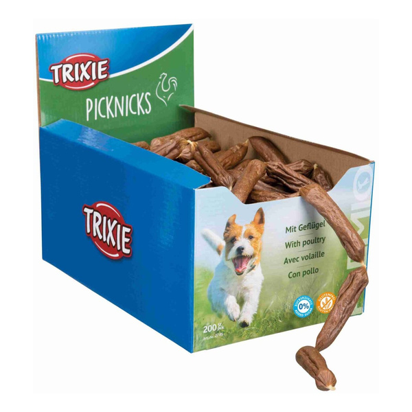 Trixie Kiełbaski z DROBIU przysmak dla Psa 8cm x 200szt
