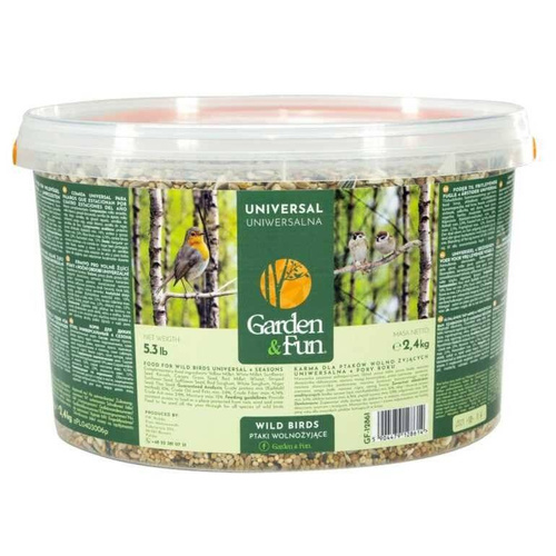 Garden Fun Karma dla ptaków wolnożyjących uniwersalna 4 pory roku 2,4kg