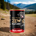 Mokra Karma Dla Psa Wołowina Puszka 400g Zew Natury MONO-PROTEIN