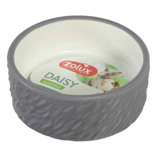 ZOLUX Miska ceramiczna dla gryzonia DAISY 200 ml szara
