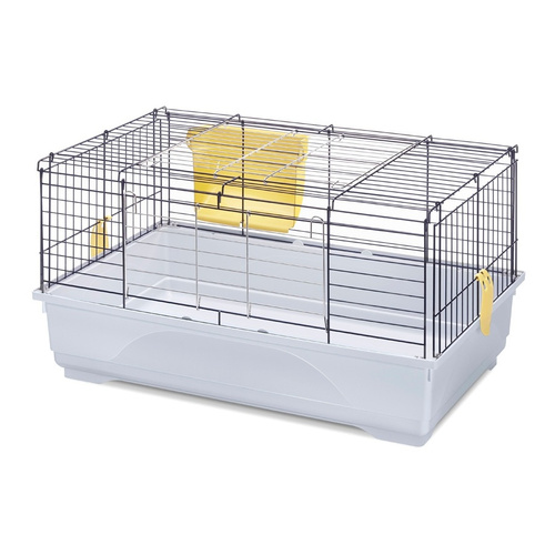 IMAC Easy 80 klatka dla gryzoni/królika szarobłękitna 80x485x42 cm