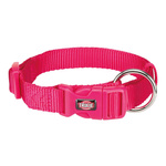 Trixie Obroża Premium, M-L: 35-55 cm/20 mm, fuksja