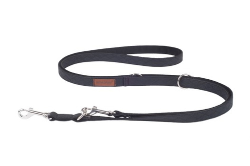 amiplay Smycz regulowana 6in1 New York XL 100-200x2,5cm Czarny