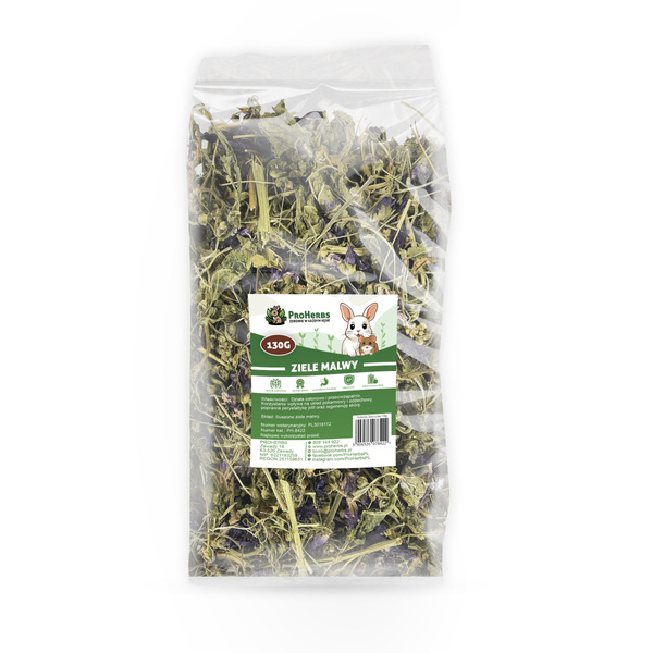 ProHerbs Ziele malwy 130g - trawienie, odporność i naturalna osłona!