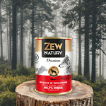 Mokra Karma dla Psa ZEW NATURY 400g Bogata w Wołowinę Dla Dorosłych Psów