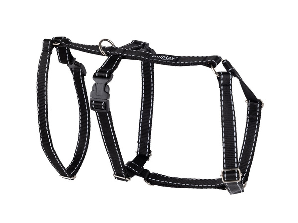 amiplay Szelki regulowane Safety Reflective M 35-55 X 30-50x1,5cm