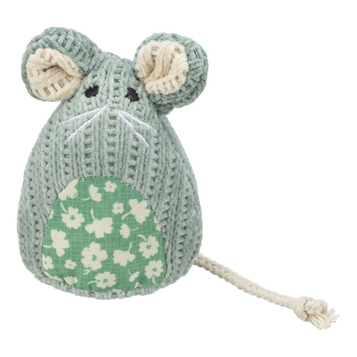 Trixie Mysz, zabawka, dla kota, poliester, 11 cm, z kocimiętką