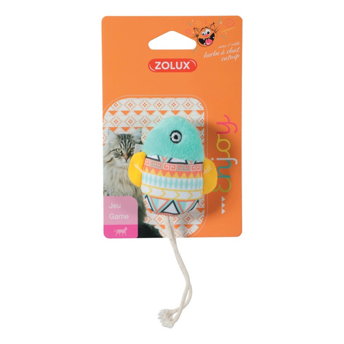 Zolux Zabawka dla kota ryba KALI kol. zielony 15 cm