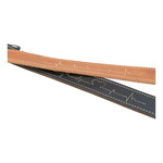 Trixie Rustic Heartbeat, obroża, dla psa, czarna, z grubej skóry, S-M: 34-40 cm/30 mm