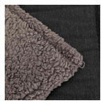 Trixie Koc Bendson, 120 × 80 cm, ciemnoszary/jasnoszary