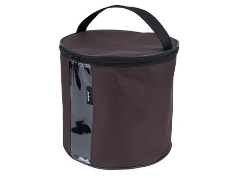 amiplay Pojemnik podróżny na karmę Travel S 22 [ø]x21cm Brązowy