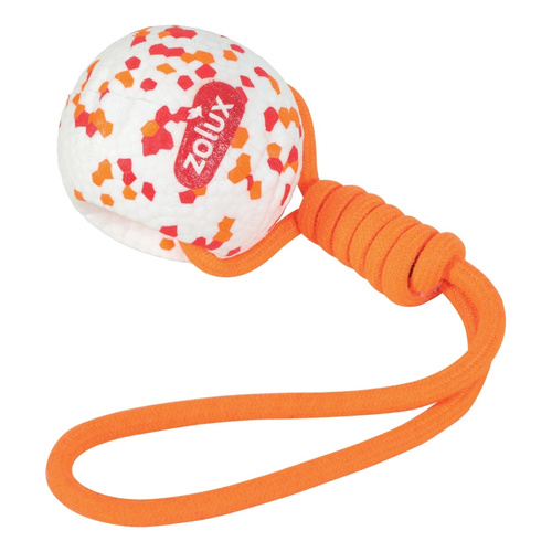 ZOLUX Wytrzymała piłka ze sznurem dla psa do przeciągania ETPU