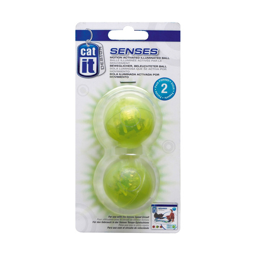 CatIt Piłki świecące do torów do zabawy , 2 szt