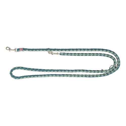 Trixie Cavo, smycz regulowana, dla psa, petrol/szałwiowy S-M: 2.00 m/o 12 mm
