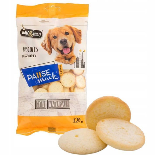 Pausesnack Baked przysmak dla psa BISZKOPTY 120g.