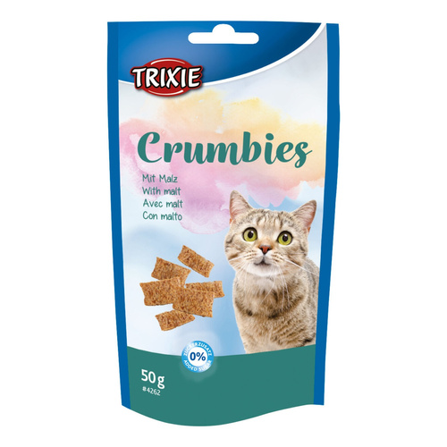 Trixie CHRUPKI ZE SŁODEM DLA KOTA 50g