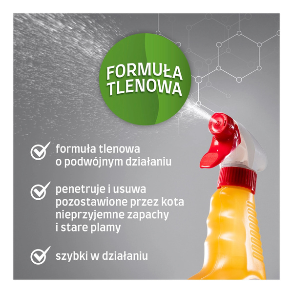 NATURES MIRACLE Płyn do usuwania starych plam pies SET-IN OXY 709ml