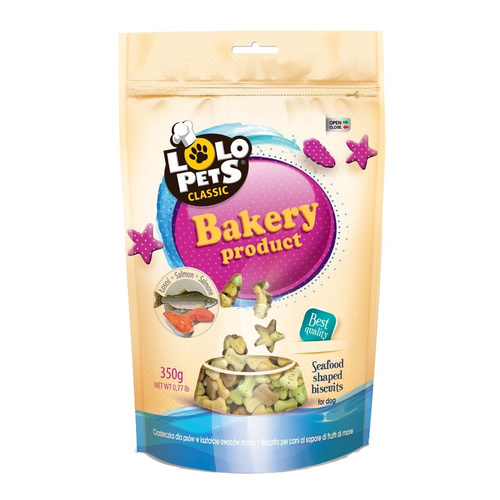 Ciastka Dla Psa Z Łososiem W Folii Doypack 350G