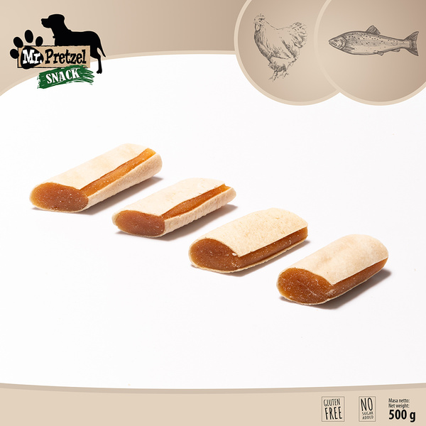PRZYSMAK DLA PSA - Penne z kurczakiem Mr.Pretzel 500g ZDROWE PREMIUM